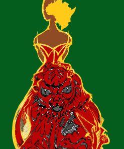 AFRICAN QUEEN CANVAS PRINT