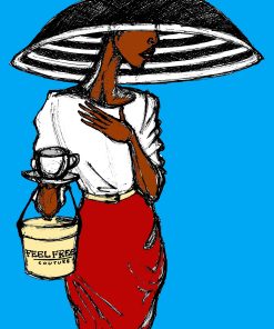 SPRING HAT POSTER PRINT