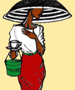 SPRING HAT (CANVAS PRINT)