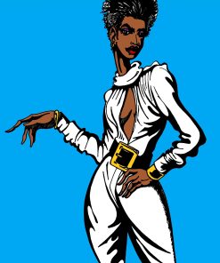 JUMP SUIT CANVAS PRINT