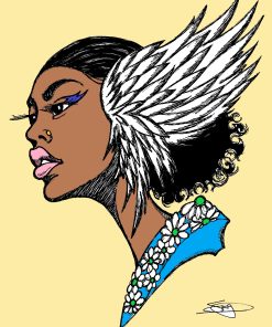 WINGS AND FROS ROLLED CANVAS PRINTS