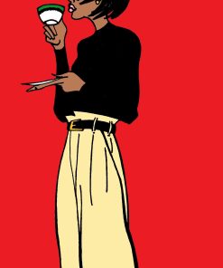 MORNING COFFEE POSTER OR ROLLED CANVAS PRINTS