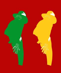 MJ SHADOW FOUR POSTER PRINT