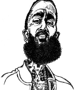 NIPSEY HUSSLE 2 PRINT