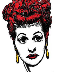 LUCY BALL CANVAS PRINT