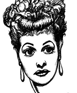 LUCY BALL POSTER PRINT