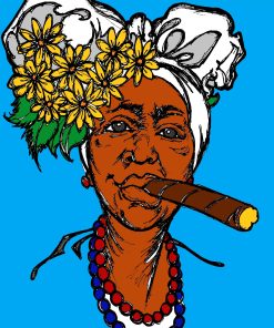 CIGAR LADY 2