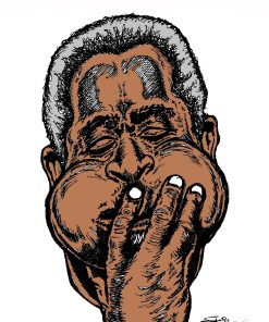 JAZZ CHEEKS POSTER PRINT