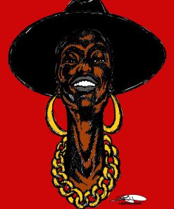 A HAT AND A SMILE POSTER PRINT